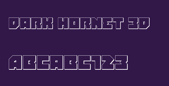 Dark Hornet 3D