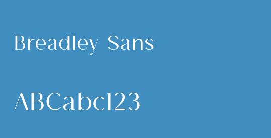 Breadley Sans