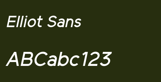 Elliot Sans