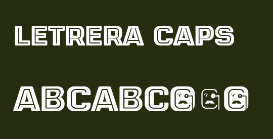 LETRERA CAPS