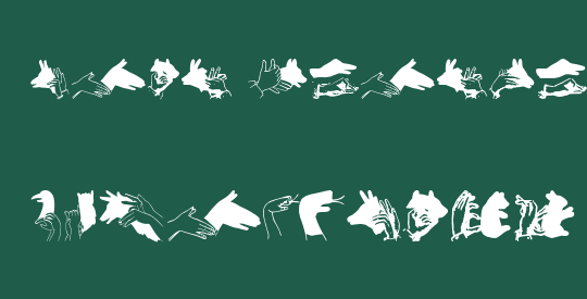 Hand Shadows Icons