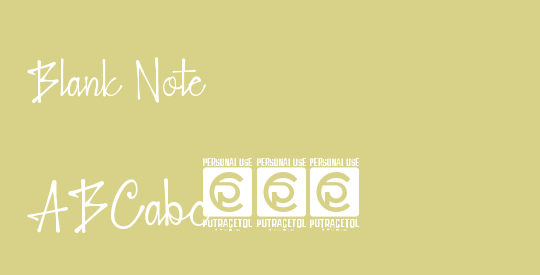 Blank Note