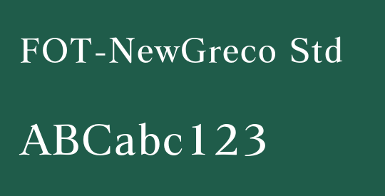 FOT-NewGreco Std