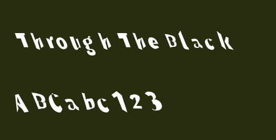 Through The Black