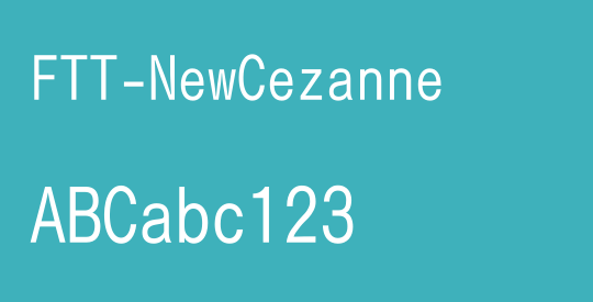 FTT-NewCezanne