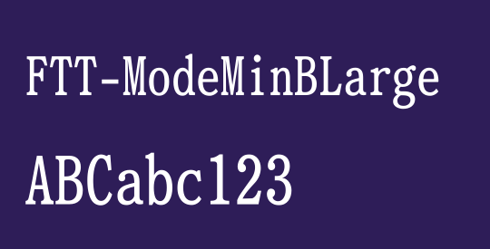 FTT-ModeMinBLarge
