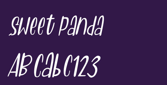 Sweet Panda