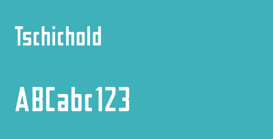 Tschichold