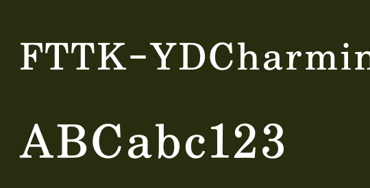 FTTK-YDCharmingMincho