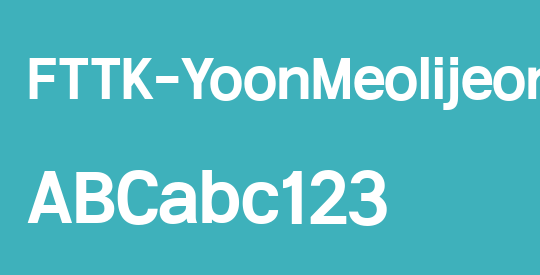 FTTK-YoonMeolijeongche2