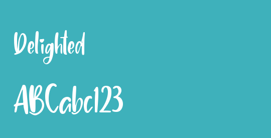 Delighted