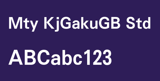 Mty KjGakuGB Std