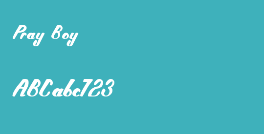 Pray Boy