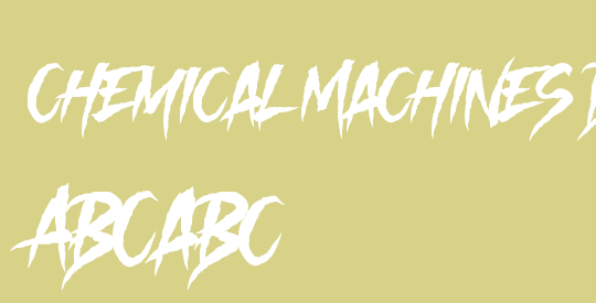 Chemical Machines Demo
