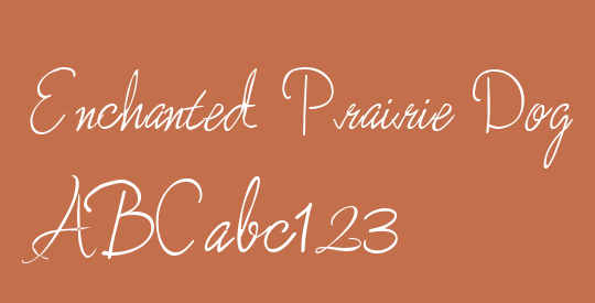 Enchanted Prairie Dog