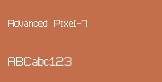 Advanced Pixel-7