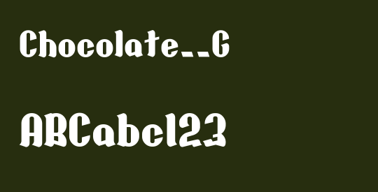 Chocolate__G