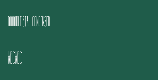Dooodleista Condensed