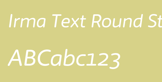 Irma Text Round Std