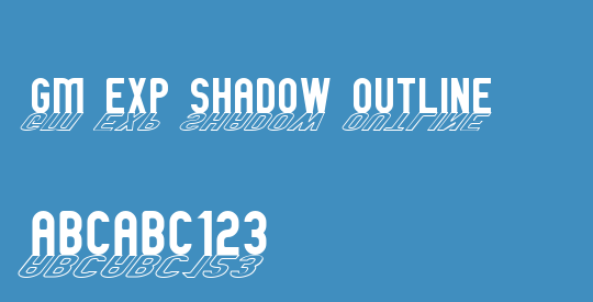 GM Exp Shadow outline