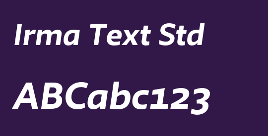 Irma Text Std