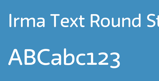 Irma Text Round Std