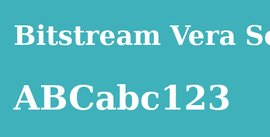 Bitstream Vera Serif