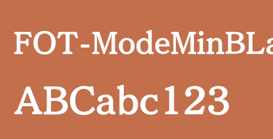 FOT-ModeMinBLarge Std