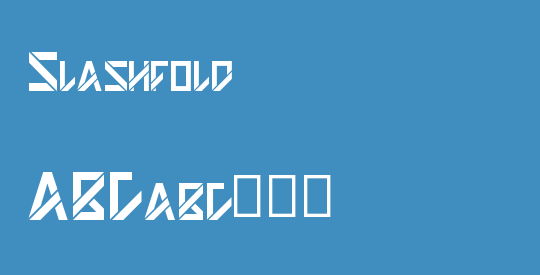 Slashfold