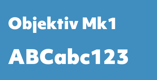 Objektiv Mk1