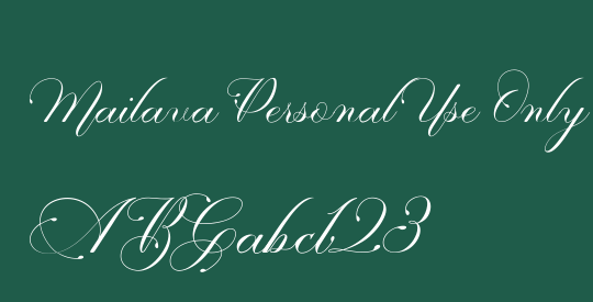 Mailava Personal Use Only