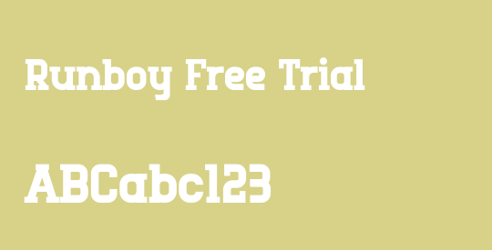 Runboy Free Trial