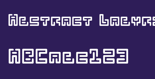 Abstract Labyrinth Rounded