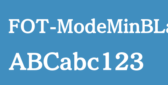 FOT-ModeMinBLarge Std