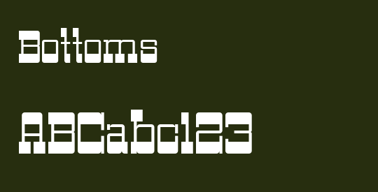 Bottoms