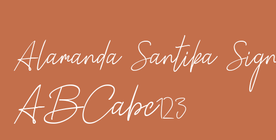 Alamanda Santika Signature