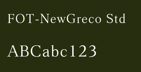 FOT-NewGreco Std