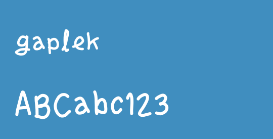 gaplek