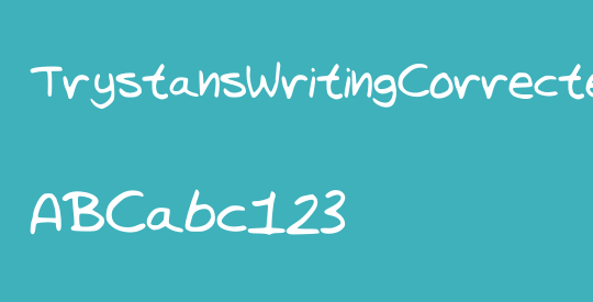 TrystansWritingCorrected