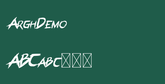 ArghDemo
