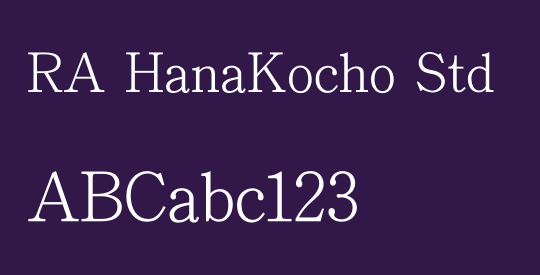 RA HanaKocho Std