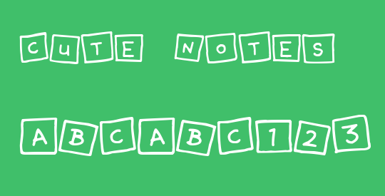 Cute Notes
