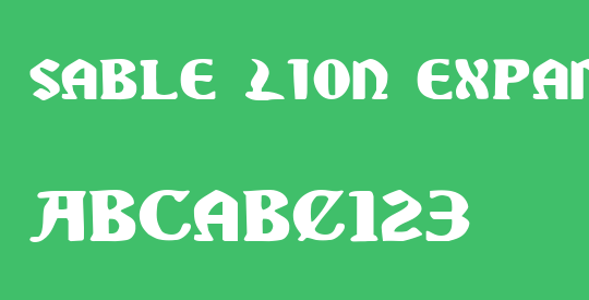 Sable Lion Expanded