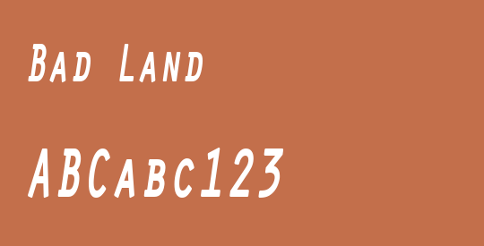 Bad Land