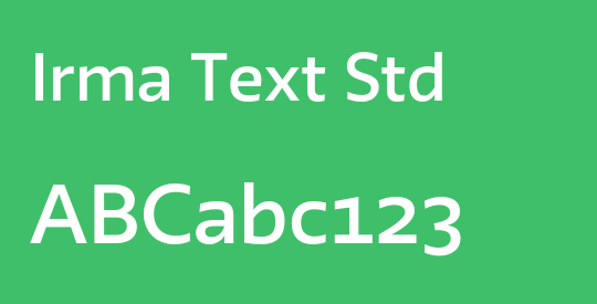 Irma Text Std