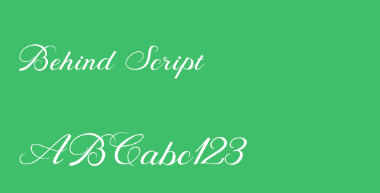 Behind Script