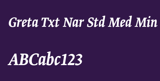 Greta Txt Nar Std Med Min