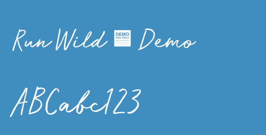 Run Wild - Demo