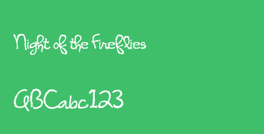 Night of the Fireflies