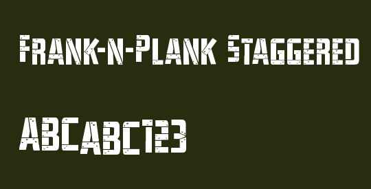 Frank-n-Plank Staggered